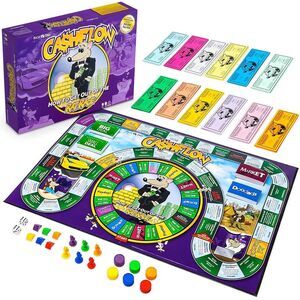 Rich Dad Cashflow 2020 Educational Learning Board Game for 2–6 Players - Purple